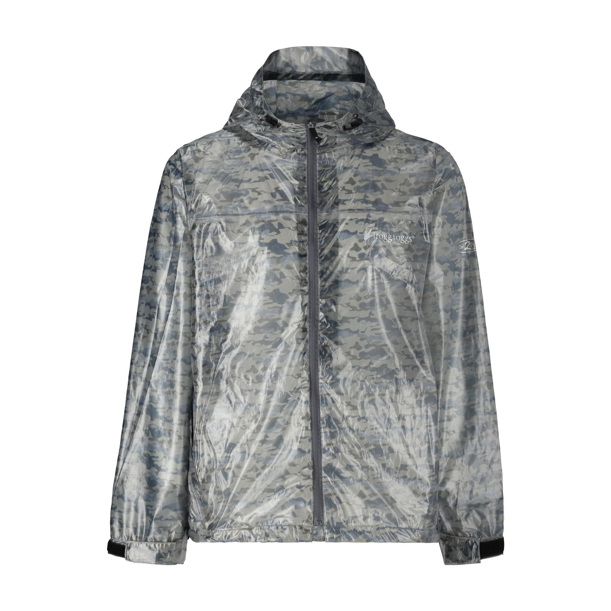 frogg toggs Men's Xtreme Lite Jacket | Cloud Camo | Size 2X